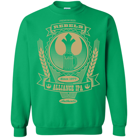 Sweatshirts Irish Green / S Rebel Alliance IPA Crewneck Sweatshirt