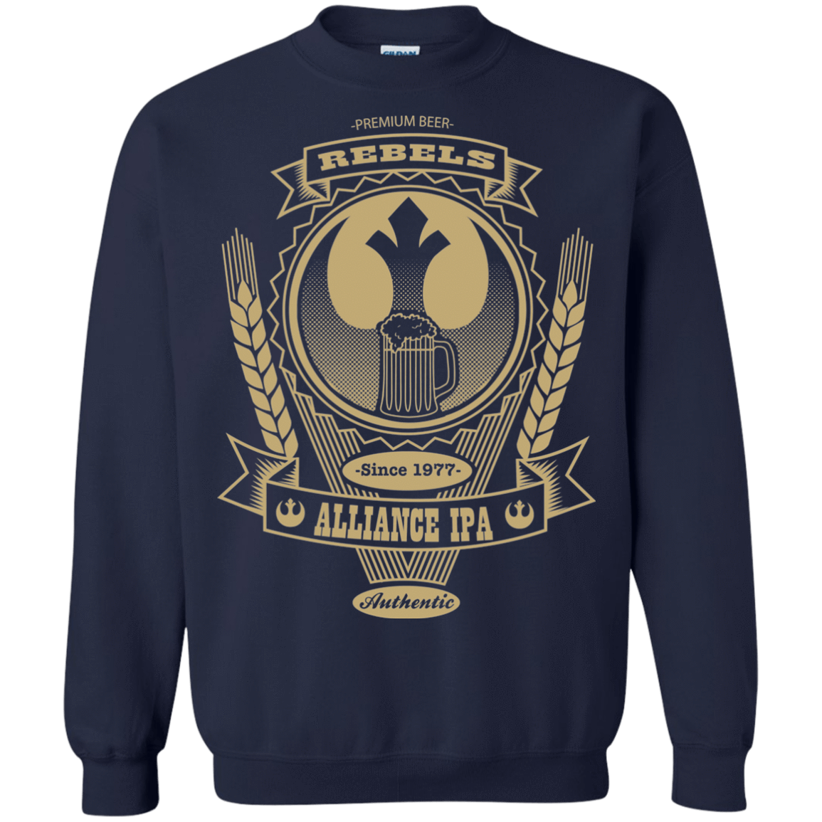 Sweatshirts Navy / S Rebel Alliance IPA Crewneck Sweatshirt