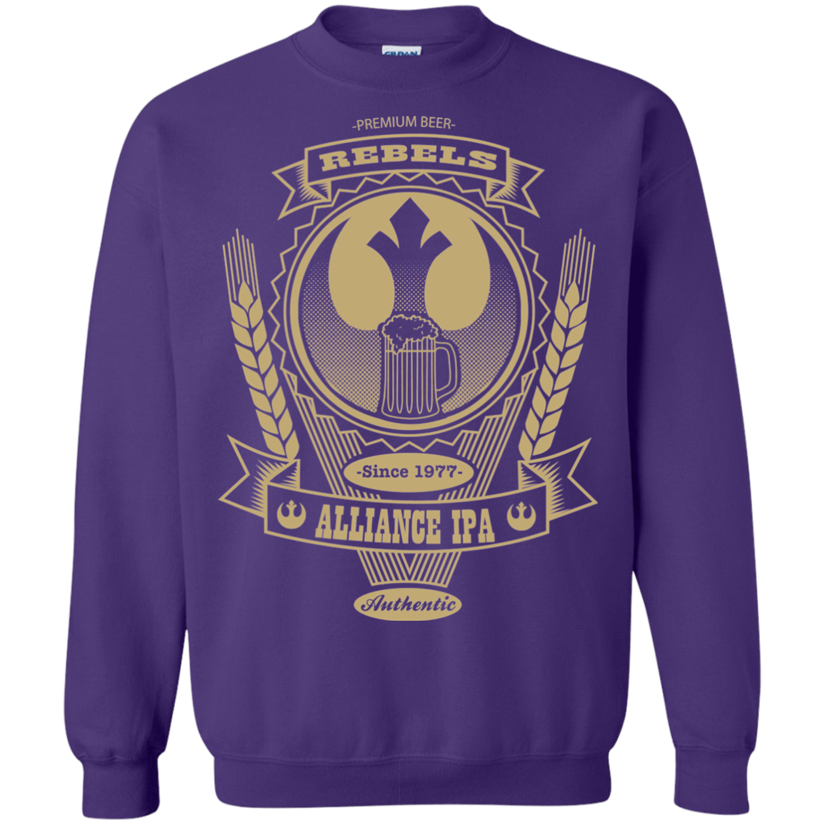 Sweatshirts Purple / S Rebel Alliance IPA Crewneck Sweatshirt