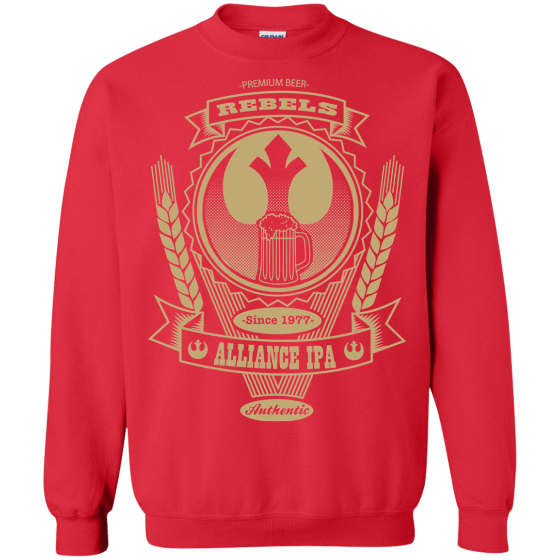 Sweatshirts Red / S Rebel Alliance IPA Crewneck Sweatshirt