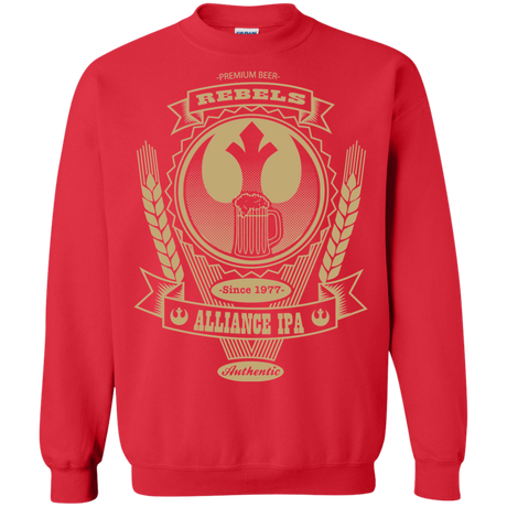 Sweatshirts Red / S Rebel Alliance IPA Crewneck Sweatshirt