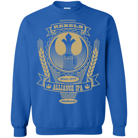 Sweatshirts Royal / S Rebel Alliance IPA Crewneck Sweatshirt