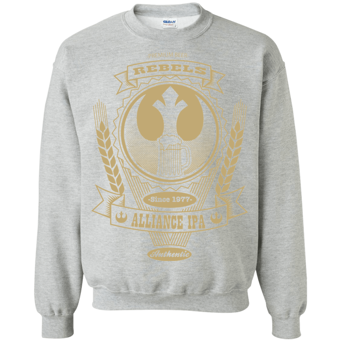 Sweatshirts Sport Grey / S Rebel Alliance IPA Crewneck Sweatshirt