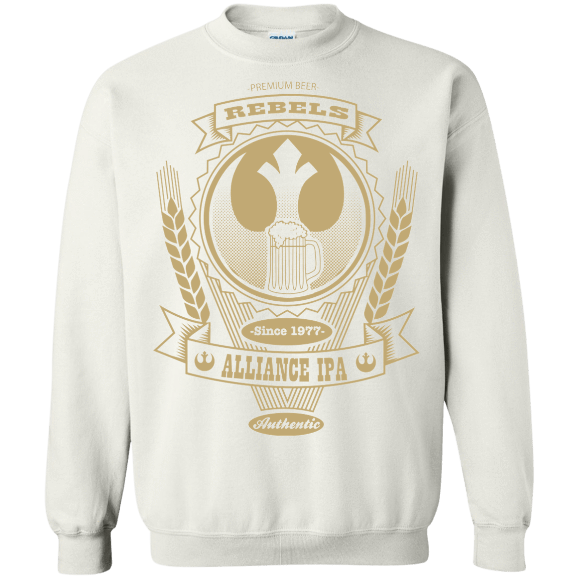 Sweatshirts White / S Rebel Alliance IPA Crewneck Sweatshirt