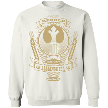 Sweatshirts White / S Rebel Alliance IPA Crewneck Sweatshirt