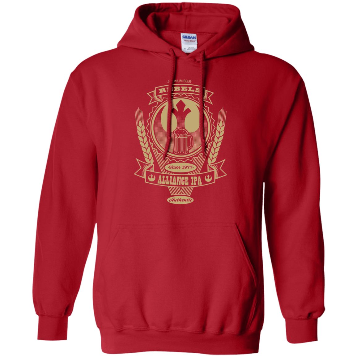 Sweatshirts Red / S Rebel Alliance IPA Pullover Hoodie