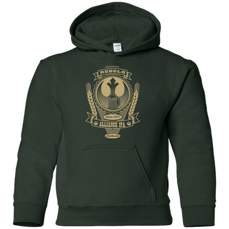 Sweatshirts Forest Green / YS Rebel Alliance IPA Youth Hoodie