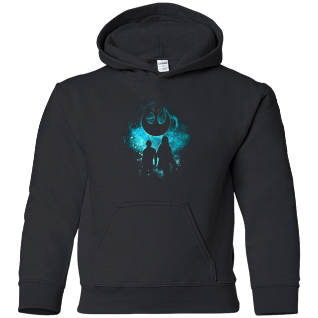 Sweatshirts Black / YS REBEL ART Youth Hoodie