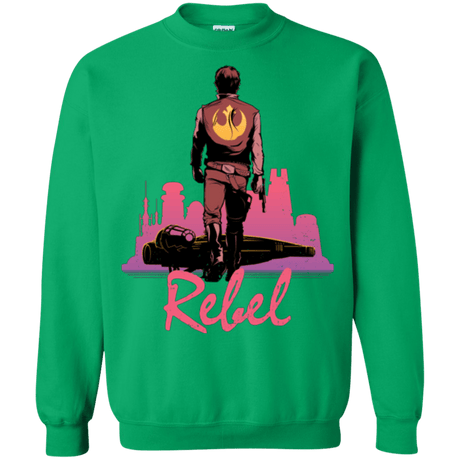 Sweatshirts Irish Green / Small Rebel Crewneck Sweatshirt