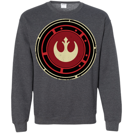 Sweatshirts Dark Heather / S Rebel Force Crewneck Sweatshirt