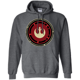 Sweatshirts Dark Heather / S Rebel Force Pullover Hoodie