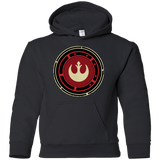 Sweatshirts Black / YS Rebel Force Youth Hoodie