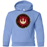 Sweatshirts Carolina Blue / YS Rebel Force Youth Hoodie