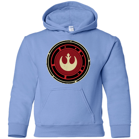 Sweatshirts Carolina Blue / YS Rebel Force Youth Hoodie
