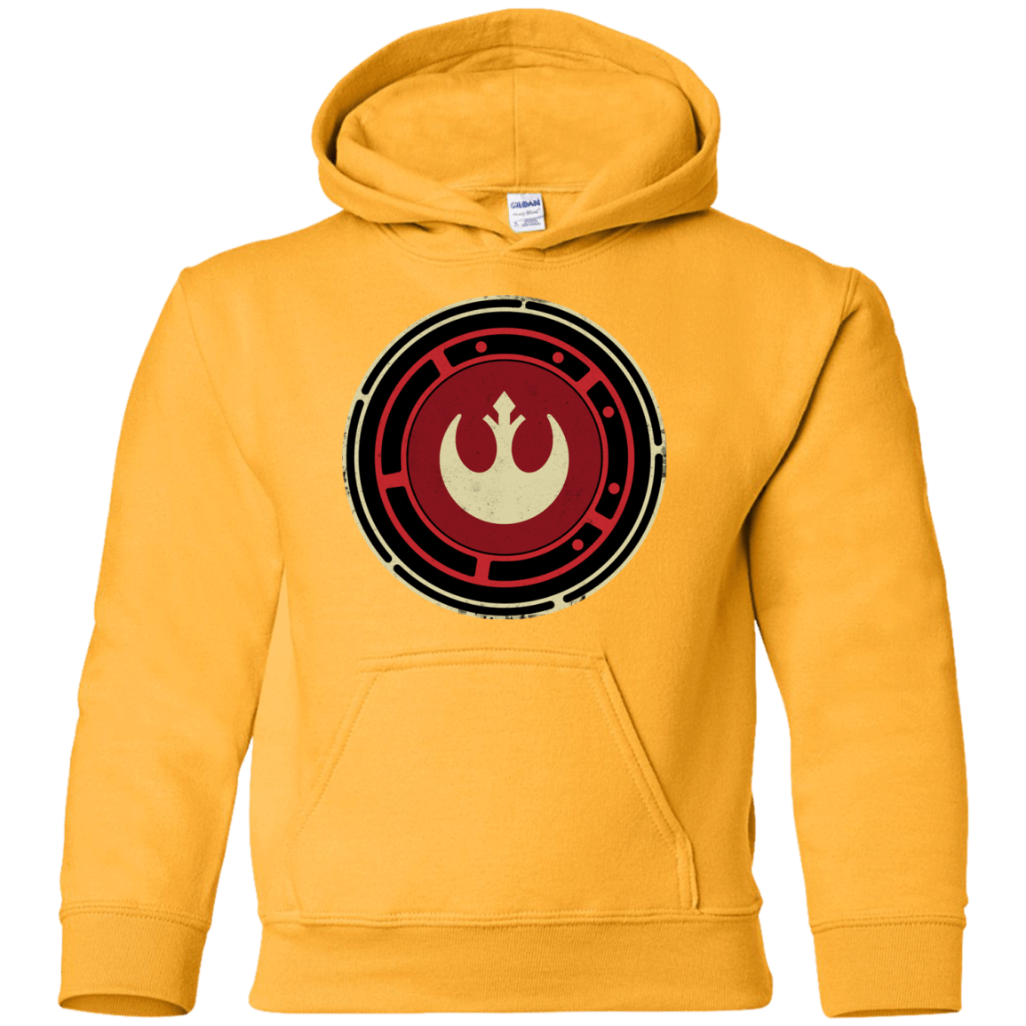 Sweatshirts Gold / YS Rebel Force Youth Hoodie