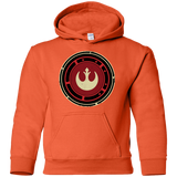 Sweatshirts Orange / YS Rebel Force Youth Hoodie