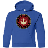 Sweatshirts Royal / YS Rebel Force Youth Hoodie