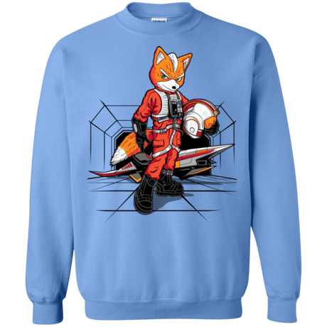 Sweatshirts Carolina Blue / Small Rebel Fox Crewneck Sweatshirt