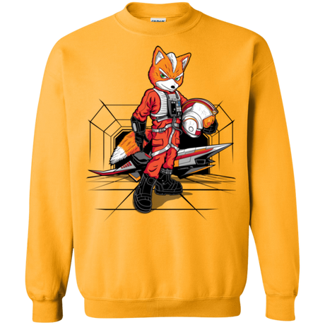 Sweatshirts Gold / Small Rebel Fox Crewneck Sweatshirt