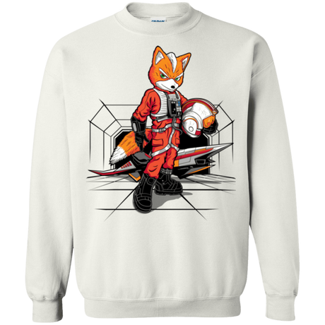 Sweatshirts White / Small Rebel Fox Crewneck Sweatshirt