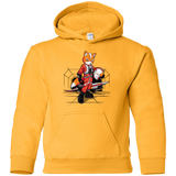 Sweatshirts Gold / YS Rebel Fox Youth Hoodie