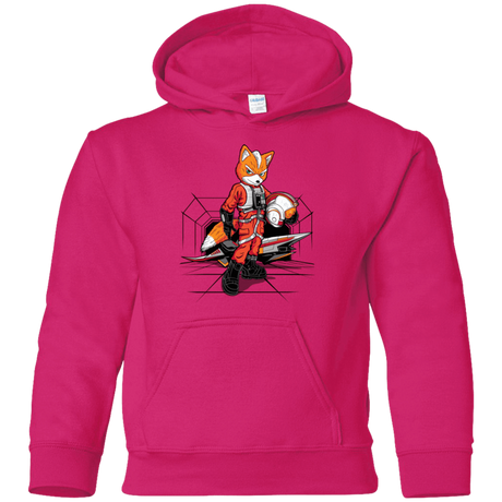 Sweatshirts Heliconia / YS Rebel Fox Youth Hoodie