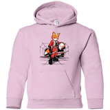 Sweatshirts Light Pink / YS Rebel Fox Youth Hoodie