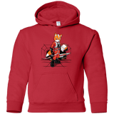 Sweatshirts Red / YS Rebel Fox Youth Hoodie