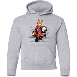 Sweatshirts Sport Grey / YS Rebel Fox Youth Hoodie