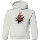 Sweatshirts White / YS Rebel Fox Youth Hoodie