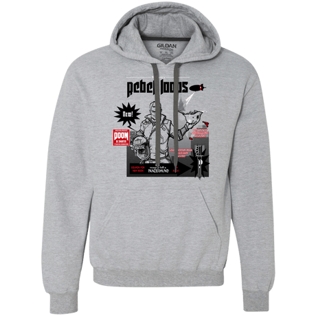 Sweatshirts Sport Grey / S Rebel Loops Premium Fleece Hoodie