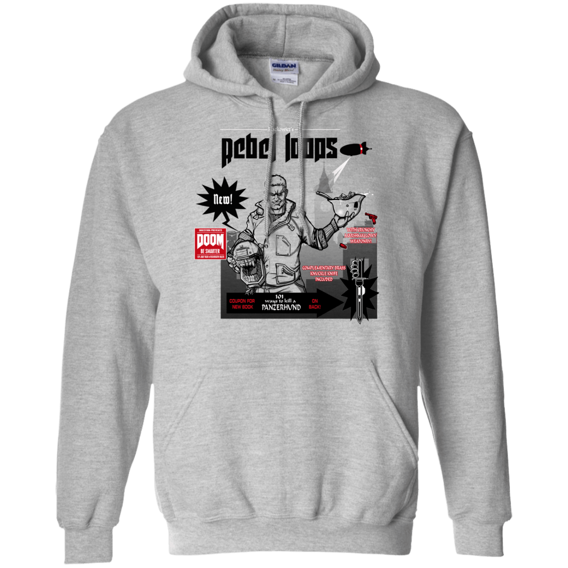 Rebel Loops Pullover Hoodie