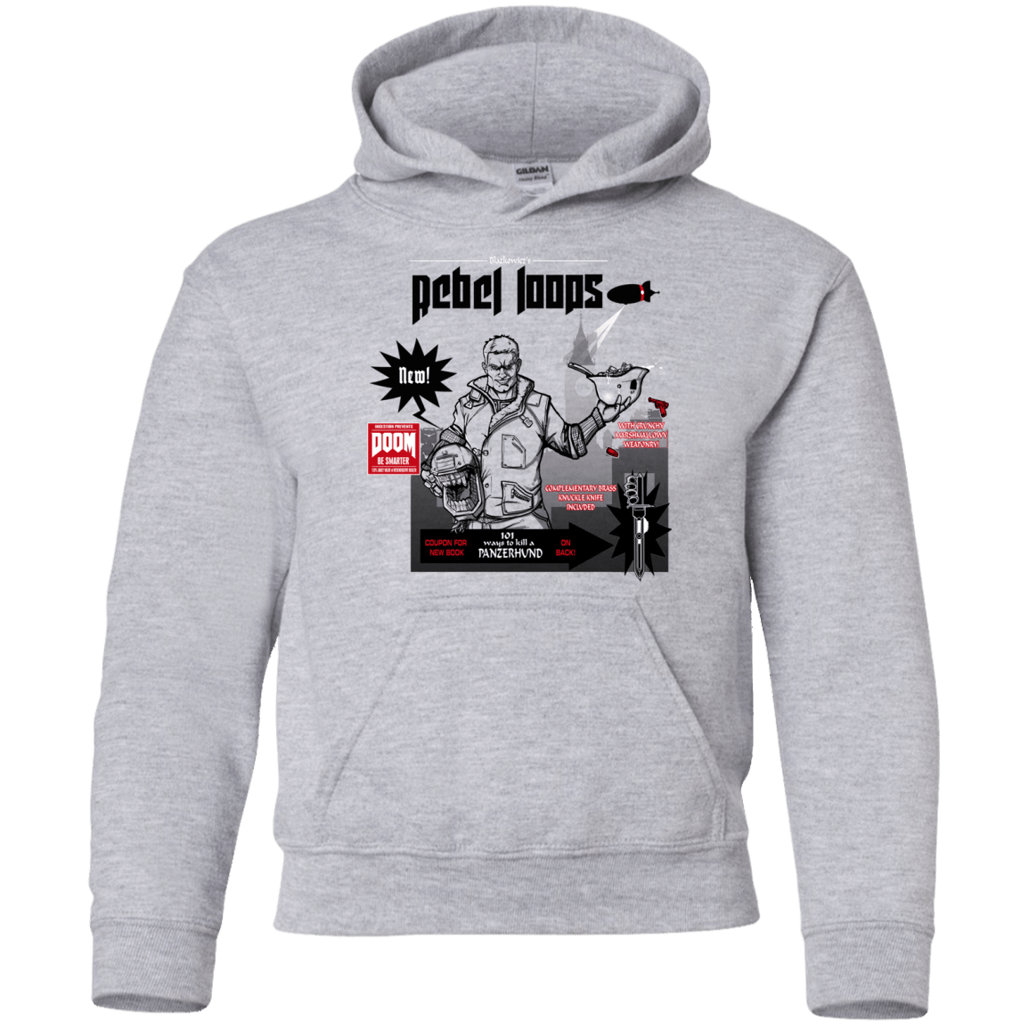 Rebel Loops Youth Hoodie