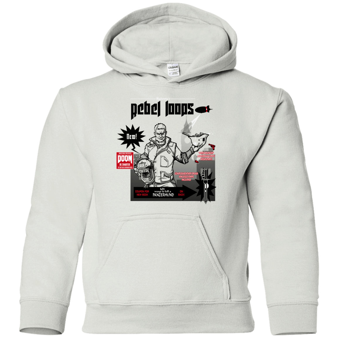 Rebel Loops Youth Hoodie