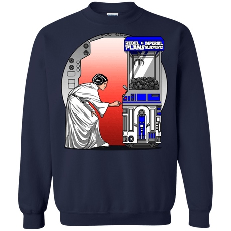 Sweatshirts Navy / S Rebel Plans Crewneck Sweatshirt