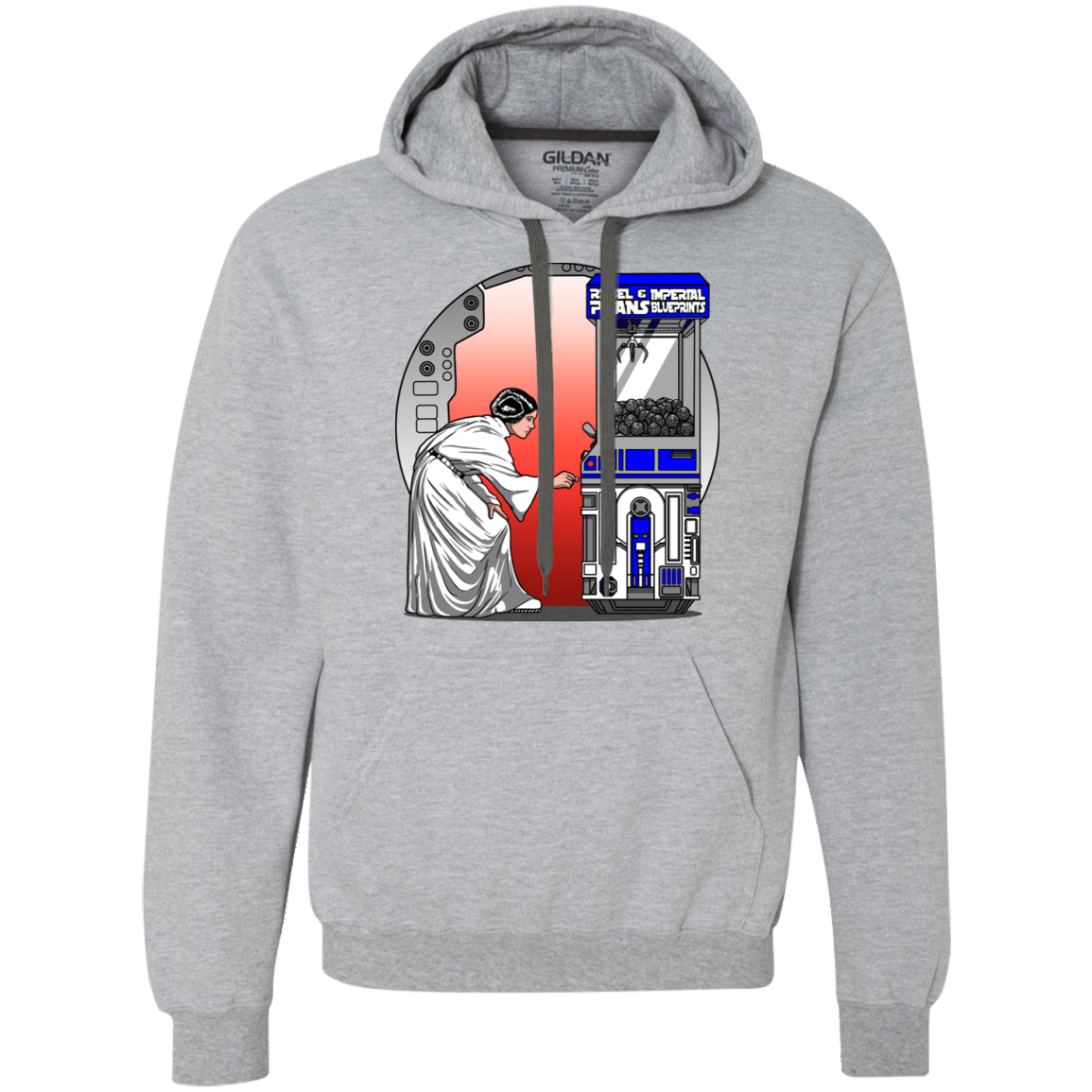 Sweatshirts Sport Grey / S Rebel Plans Premium Fleece Hoodie