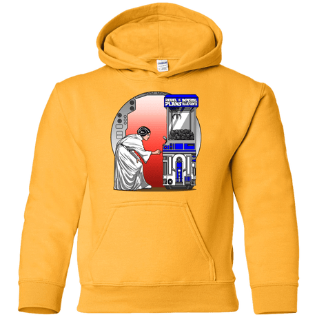 Sweatshirts Gold / YS Rebel Plans Youth Hoodie