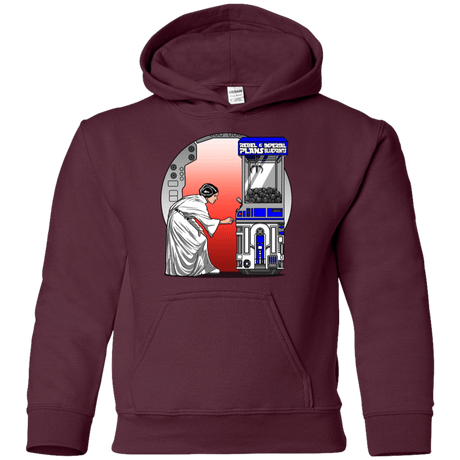 Sweatshirts Maroon / YS Rebel Plans Youth Hoodie