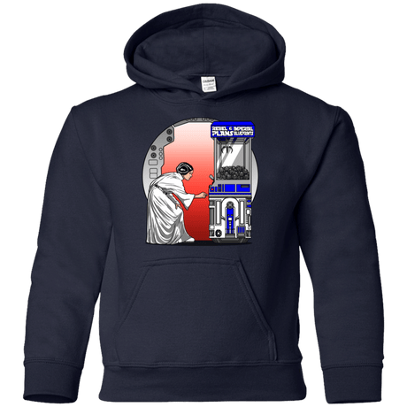 Sweatshirts Navy / YS Rebel Plans Youth Hoodie