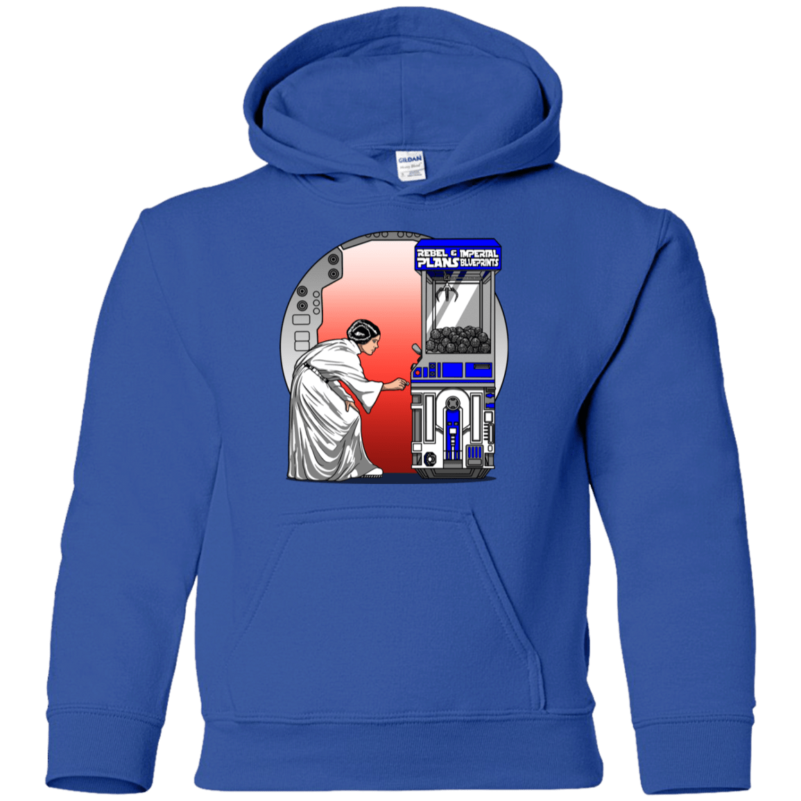 Sweatshirts Royal / YS Rebel Plans Youth Hoodie