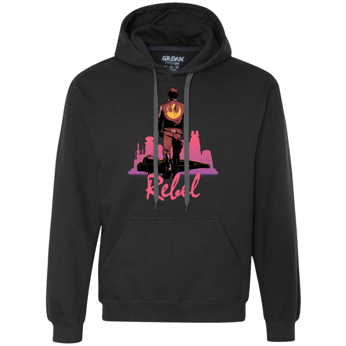 Sweatshirts Black / Small Rebel Premium Fleece Hoodie