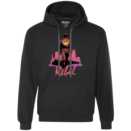 Sweatshirts Black / Small Rebel Premium Fleece Hoodie