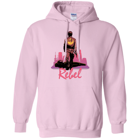 Sweatshirts Light Pink / Small Rebel Pullover Hoodie