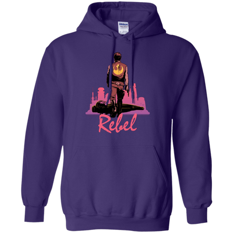 Sweatshirts Purple / Small Rebel Pullover Hoodie