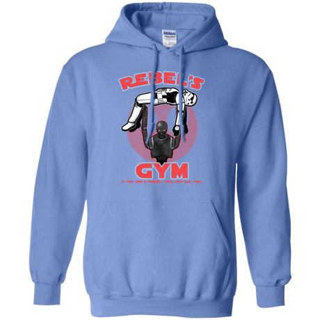 Sweatshirts Carolina Blue / Small Rebel's Gym Pullover Hoodie