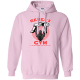 Sweatshirts Light Pink / Small Rebel's Gym Pullover Hoodie