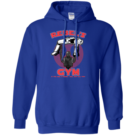 Sweatshirts Royal / Small Rebel's Gym Pullover Hoodie