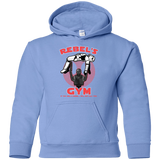 Sweatshirts Carolina Blue / YS Rebel's Gym Youth Hoodie