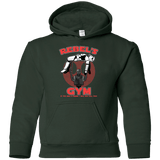 Sweatshirts Forest Green / YS Rebel's Gym Youth Hoodie