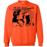 Sweatshirts Orange / Small Rebel Scum Crewneck Sweatshirt